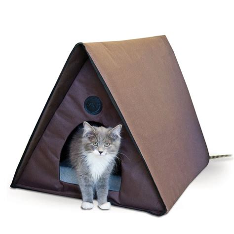 walmart heated outdoor cat houses